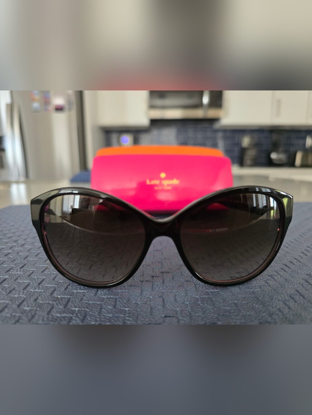 KATE SPADE Dark Purplw Women's Sunglasses with Gradient Lenses